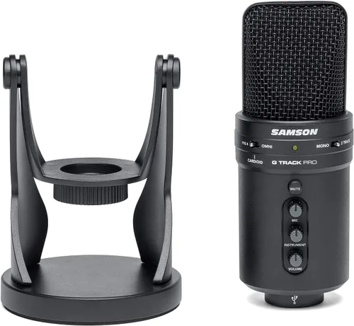 Miniatura 7 de Micrófono profesional USB Samson G-Track Pro con interfaz de audio