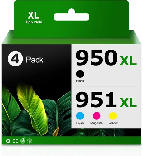 Paquete combinado de cartuchos de tinta 950XL 951XL de repuesto para HP Ink 950 951 XL Uso para OfficeJet Pro 8600 8610 8620 8100 8630 8660 8640