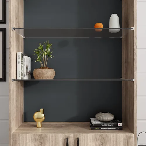 Miniatura 6 de VaryPaper Papel Tapiz Gris de Gran Tamaño Despegar y Pegar 32''x118'' Papel de Contacto Gris Removible Impermeable Autoadhesivo de Vinilo Decorativo