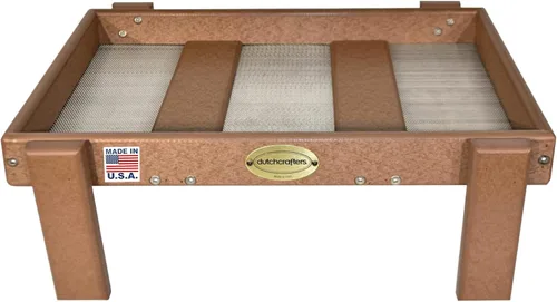 Miniatura 10 de Comedero para pájaros DutchCrafters Amish hecho en Estados Unidos, comederos de plataforma para aves silvestres, independientes y para exteriores