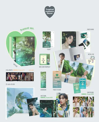 Miniatura 4 de THE BOYZ PHANTASY PART.1 CHRISTMAS IN AUGUST 2nd Full Album PRESENT Ver. K-POP SEALED