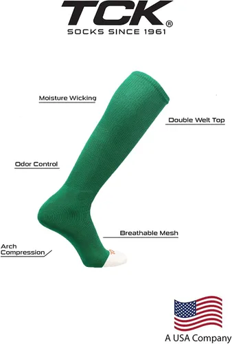 Miniatura 4 de TCK Prosport - Calcetines de caña alta para sóftbol y béisbol