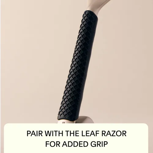 Miniatura 2 de Leaf Shave The Leaf Razor Grip Sleeve Black - Mango de silicona para maquinilla de afeitar