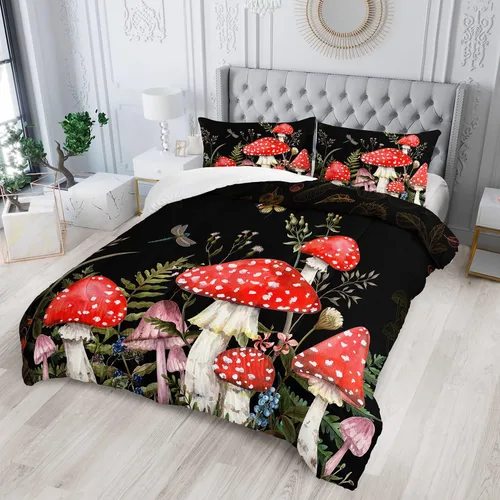 Miniatura 28 de Juego de edredón de tortuga con aguada oceánica, juego de ropa de cama de tortuga para cama individual, juego de cama con peces tropicales y vida