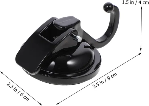 Miniatura 2 de Ganchos de succión para abrigos, ganchos de ventosa para baño, gancho de pared con ventosa