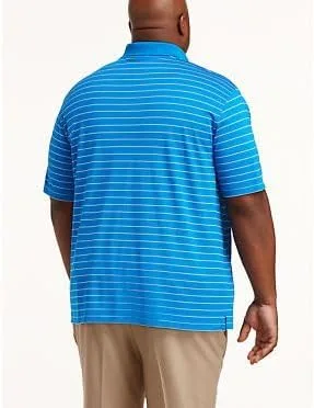 Miniatura 2 de DXL Big + Tall Essentials Men's Big and Tall Striped Golf Polo Shirt
