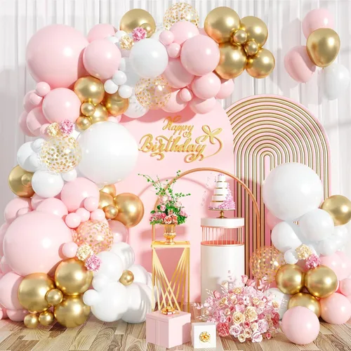 Miniatura 7 de Kit de arco de globos de fútbol con globos de papel de aluminio de fútbol 4D, globos de látex azul real, blanco, plateado metálico para baby shower