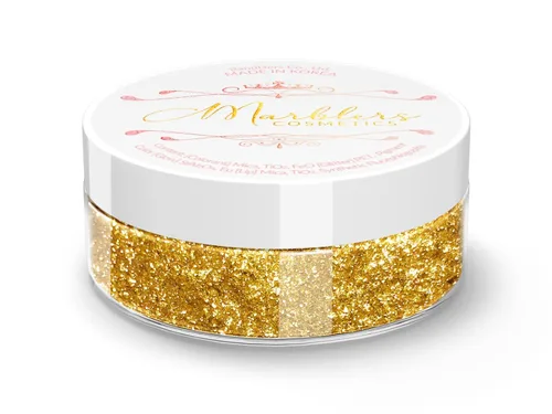 Miniatura 109 de MARBLERS Brillantina de forma gruesa de grado cosmético [estrella] 0.11 onzas (0.11 oz) Escamas No tóxica Vegana Libre de crueldad animal