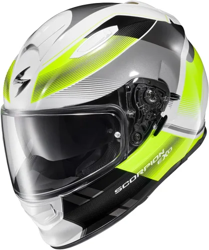 Miniatura 13 de ScorpionEXO Ryzer - Casco integral de motocicleta con visera Pinlock Ready con bolsillos para altavoz integrados, aprobado por DOT ECE