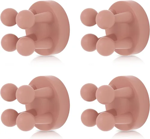 Miniatura 10 de 4 soportes de silicona para cepillos de dientes, gancho multifunción, impermeable, autoadhesivo, para cepillo de dientes, soporte para enchufe