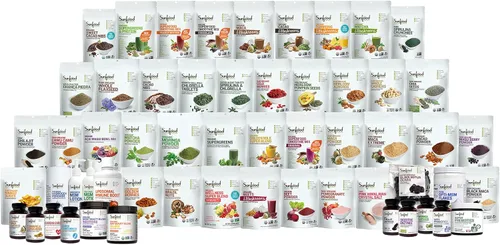 Miniatura 6 de Sunfood Superfoods Polvo de raíz de remolacha orgánica – Remolacha para jugos y batidos, colorante natural de alimentos para hornear, certificado