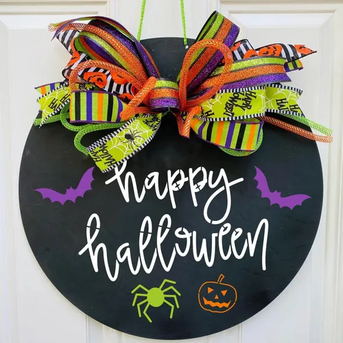 Miniatura 4 de Plantillas de Halloween para pintar en madera, plantilla grande de Halloween, esqueleto, Boo, Hocus Pocus, plantillas para letrero de porche