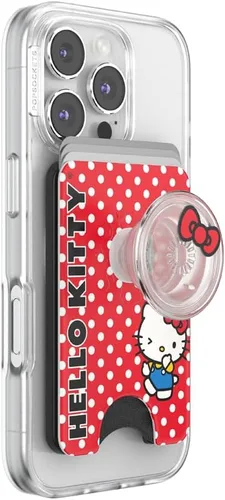 Miniatura 26 de Cartera para teléfono PopSockets con soporte expandible, tarjetero para teléfono - Nubes rosas Rosa (Pink Clouds)