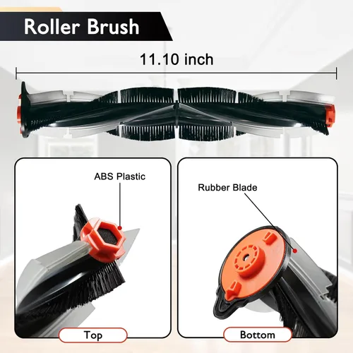 Miniatura 2 de Piezas de repuesto para Neato Botvac Serie D D3 D4 D5 D6 D7 D75 D80 D85 Kit de accesorios para aspiradora robot incluye 2 cepillos principales, 2