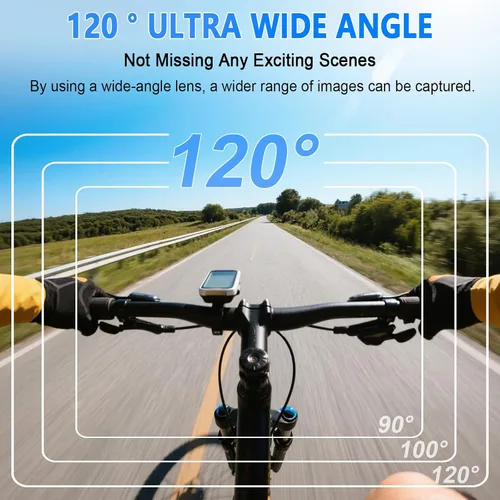 Miniatura 4 de Mini Body Camera 1080P, 512G Thumb Action Camera Hands-Free Recording, Magnetic Vlogging Cam with 360° Rotate, Wearable Video Recorder for