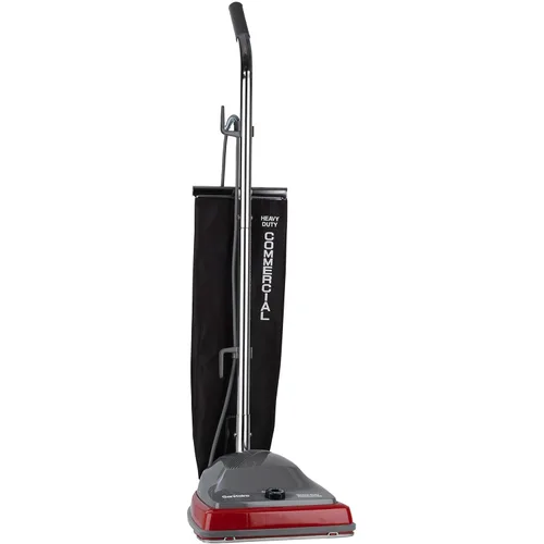 Miniatura 3 de Sanitaire SC899H SC899 Tradition QuietClean aspiradora vertical roja, 10.5" x 16.5" x 20.5" SC679K Tradition aspiradora vertical comercial