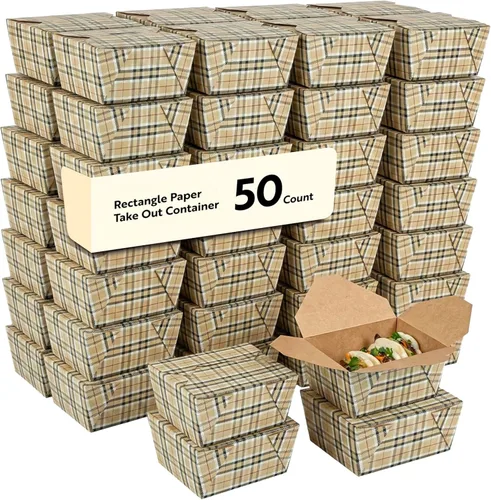 Miniatura 28 de Restaurantware Contenedor desechable para llevar, 30 oz / #1, negro