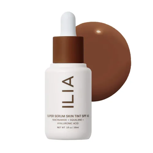 Miniatura 24 de ILIA - Tinte de piel Super Serum SPF 40 Sin comedogénesis, vegano, ligero para ayudar contra la luz azul, + contaminación mientras hidrata, Balos