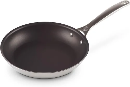 Le Creuset Sartén antiadherente de acero inoxidable de tres capas de 10"