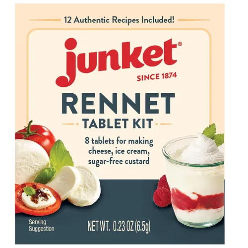 Miniatura 5 de Junket Tabletas de cuajo caja de 0.23 oz (8 tabletas)