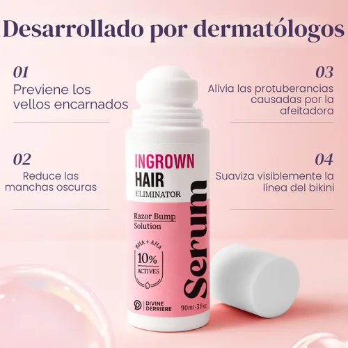 Miniatura 2 de Eliminador de Vellos Encarnados con Removedor de Manchas Oscuras, Tratamiento para Vellos Encarnados para Área del Bikini y Tratamiento