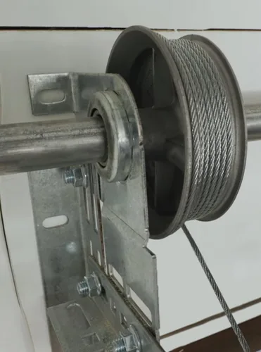 Miniatura 6 de Cables de resorte de torsión para puerta de garaje de 8.6 pies, cable de elevación de acero galvanizado de 7 x 7 pulgadas de diámetro, cable