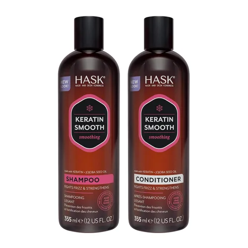 Miniatura 17 de HASK Juego de champú vigorizante de aceite de árbol de té y romero + acondicionador Refresca el cuero cabelludo, calma, sin sulfatos, sin