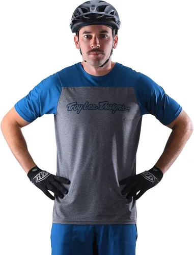 Troy Lee Designs Skyline SS Signature - Camiseta de ciclismo de montaña para hombre, diseño de bicicleta de montaña