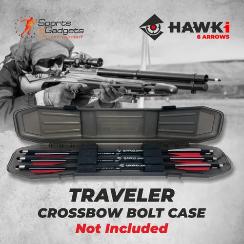 Miniatura 7 de Hawk-i Flecha de carbono PCP 13.26 oz flechas pernos para caza PCP armas de aire o ballestas 6 Flechas