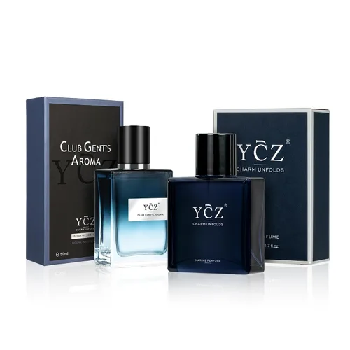 Miniatura 14 de Ycz Juego de 3 piezas de colonia para hombre, fragancia Ocean, Sky & Club, 1.7 fl oz cada una, Eau de Colonia Woody Fresh Citrus, caja de regalo