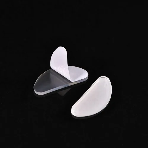 Miniatura 6 de TOODOO 10 pares de almohadillas para la nariz, almohadillas adhesivas de silicona para la nariz, almohadillas de nariz antideslizantes y delgadas
