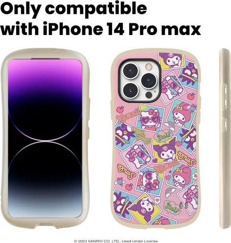 Miniatura 2 de iFace Funda para iPhone 14 Pro Max (6.7 pulgadas) Hello Kitty and Friends First Class - Bonita funda protectora de doble capa a prueba de golpes