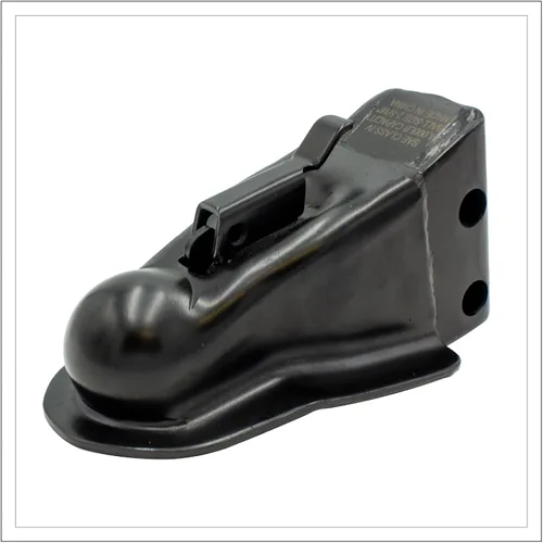 GusHIll USA GH25330 Acoplador de remolque ajustable para montaje en canal, bola de enganche de 2-5/16 pulgadas, 14,000 libras, negro