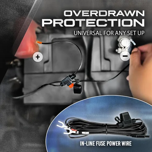 Miniatura 7 de OPT7 Aura DreamColor - Kit de luz LED para carrito de golf de 12 V con aplicación y control remoto, 4 tiras de luz multicolor impermeables