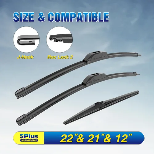 Miniatura 2 de Escobillas para limpiaparabrisas de repuesto para Dodge Durango 2020-2011/Jeep Grand Cherokee 2013-2011, escobillas de 22 + 21 pulgadas