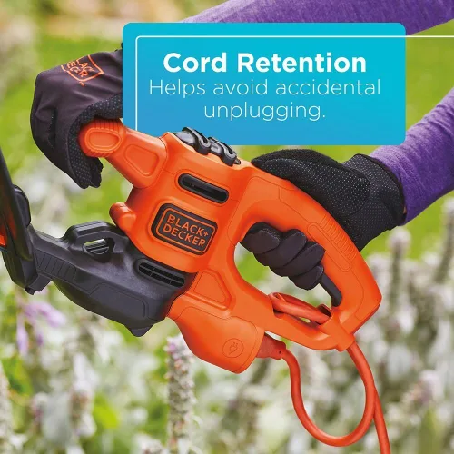 Miniatura 11 de BLACK+DECKER Cortasetos eléctrico, 17 pulgadas (BEHT150)