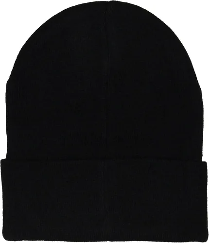 Miniatura 3 de Marvel Comic Logo Beanie Bordado Vintage Diseño Cuff Knit Beanie Hat Cap Negro, Negro