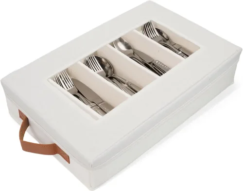 Miniatura 44 de HOMELUX THEORY 8 piezas de contenedores de almacenamiento de porcelana de carcasa dura, almacenamiento de tazas, copas de vino, utensilios
