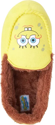 Miniatura 5 de Nickelodeon Pantuflas para hombre - Bob Esponja y Patricio 3D Fuzzy Slippers (7-14)