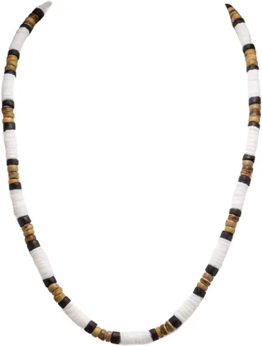 Miniatura 7 de BlueRica Collar de cuentas de concha de coco y puka (18")