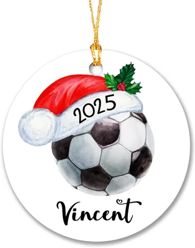 Miniatura 14 de Adorno de Navidad de béisbol para niños, adorno de Navidad personalizado, adorno de jugador de béisbol, adornos para árbol de Navidad 2024, regalo
