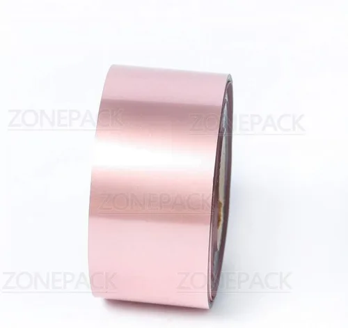 Miniatura 7 de ZONEPACK Papel de aluminio de estampado en caliente, papel de transferencia de calor rosa rosa para estampado de cuero, manualidades, invitaciones