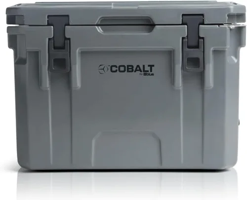 Miniatura 6 de Cobalt - Enfriador de hielo de 25 cuartos de galón moldeado por roto; gran baúl para hielo hasta 3 días