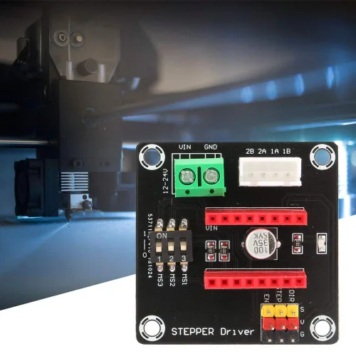 Miniatura 6 de Jeanoko DRV8825/A4988 Placa de expansión de controlador de motor paso a paso estable Módulo de control de impresora 3D para impresora 3D (2)
