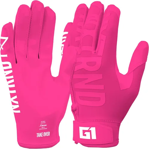 Miniatura 16 de Nxtrnd G1 - Guantes de fútbol juvenil, guantes receptores adhesivos para niños