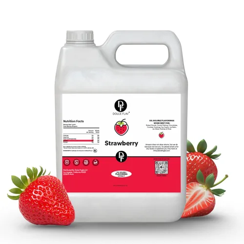 Miniatura 28 de Dolce Flav Extracto de Arándano – 2 Onzas Kosher Soluble en Aceite, Sin Azúcar, Saborizante Concentrado de Arándanos Maduros para Repostería