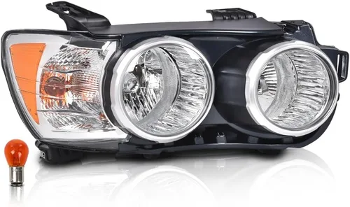Miniatura 11 de CHEDA Faros delanteros, compatibles con GMC Sierra 1500 2500HD 3500HD 2007-2013, faros delanteros de cristal, lente transparente, carcasa negra