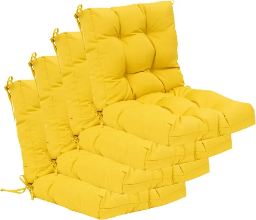 Miniatura 38 de QILLOWAY - Cojín o respaldo para asiento de exterior, cojín de repuesto, primavera/verano, Moderno, Beige