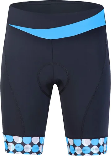 Miniatura 2 de Pantalones cortos de ciclismo para mujer con gel 4D con franja antideslizante cómodos