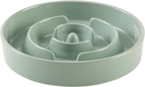 Miniatura 41 de Havniva Tazón de cerámica de 0.9 tazas para perros de alimentación lenta para perros pequeños, alimentador lento para mascotas de 6.1 pulgadas, 1 x